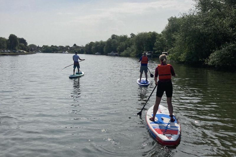 stand up paddleboarding